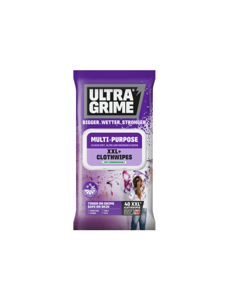 Servetele umede UltraGrime Multi-Purpose Pomelo Scent, 38 cm x 25 cm, 40 de bucati