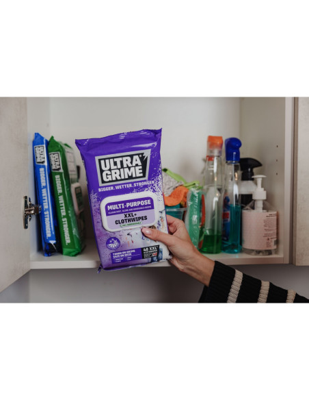 Servetele umede UltraGrime Multi-Purpose Pomelo Scent, 38 cm x 25 cm, 40 de bucati