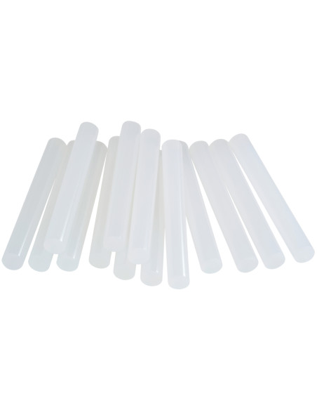 Rapid 5000695, set 14 batoane de adeziv, cabluri si PVC, transparente, 12 x 94 mm