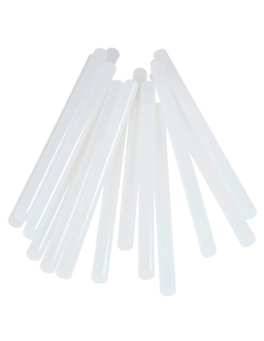 Rapid 40107363, set 14 batoane de adeziv, cabluri si PVC, transparente, 12 x 190 mm