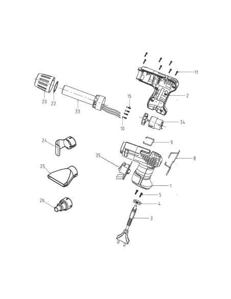 Proxxon 27130.09-Piesa de schimb, carlig