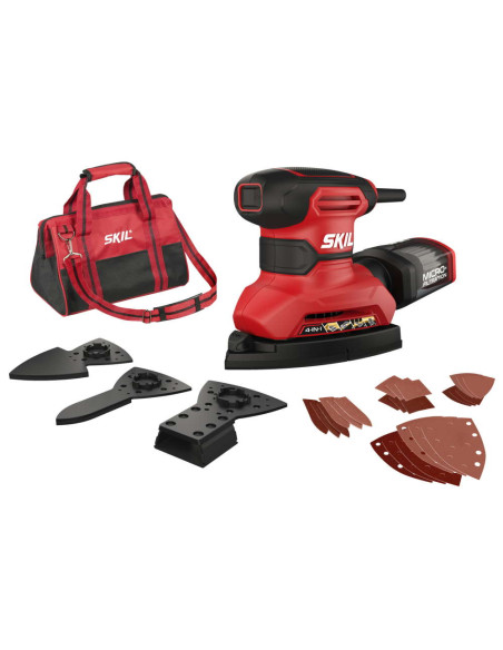 SKIL 7261 DA, Slefuitor cu zgomot si vibratii reduse SR1E7261DA, 29000 rpm, 160W, + geanta si accesorii