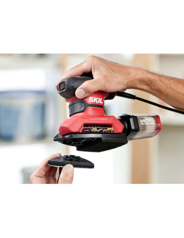 SKIL 7261 DA, Slefuitor cu zgomot si vibratii reduse SR1E7261DA, 29000 rpm, 160W, + geanta si accesorii