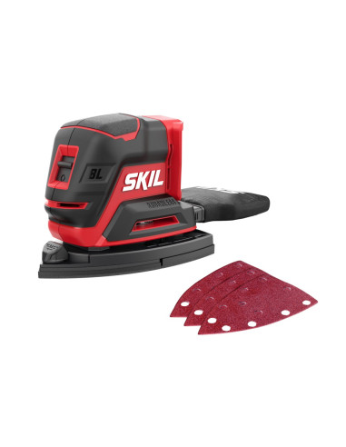 SKIL 3720 CC, Slefuitor compact brushless cu acumulator (doar corpul) SR1E3720CC, 10500 rpm, + accesorii