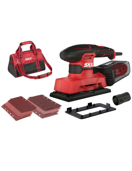 SKIL 7362 DA, Slefuitor cu vibratii SR1E7362DA, 14000-26000 rpm, 280W, + geanta si accesorii