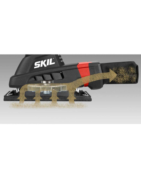 SKIL 7347 AA, Slefuitor cu vibratii F0157347AA, 24000 rpm, 160W, + accesorii