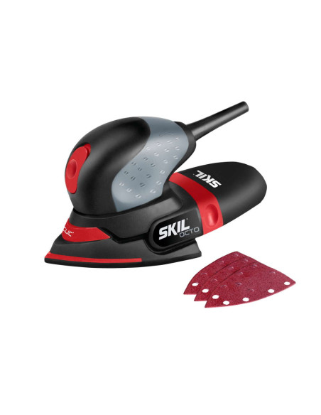 SKIL 7207 AA, Slefuitor multifunctional Octo, zgomot si vibratii reduse F0157207AA, 24000 rpm, 100W, + accesorii