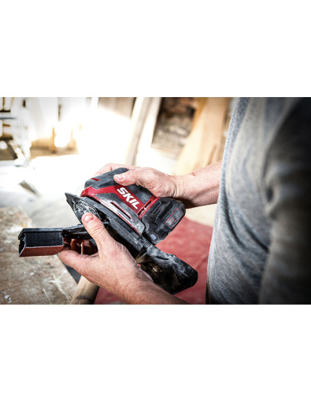 SKIL 3720 CD, Slefuitor compact brushless cu acumulator (doar corpul) SR1E3720CD, 10500 rpm, + accesorii