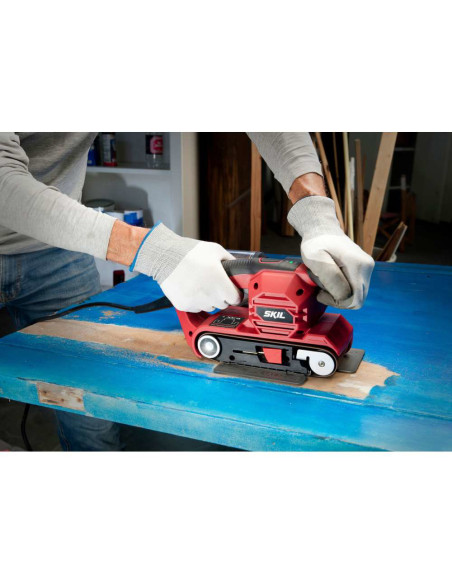 SKIL 7615 AB, Slefuitor cu banda SR1E7615AB, 710W, 330 m/min, + accesorii