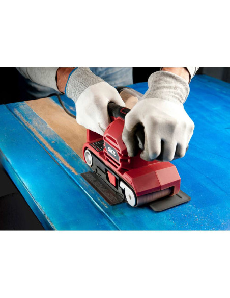SKIL 7615 AB, Slefuitor cu banda SR1E7615AB, 710W, 330 m/min, + accesorii