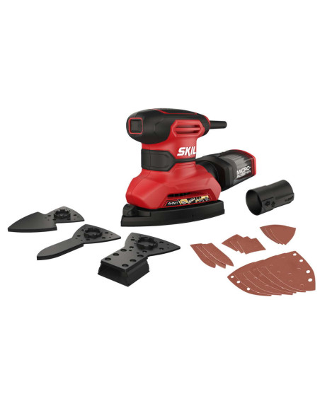 SKIL 7261 AA, Slefuitor cu zgomot si vibratii reduse SR1E7261AA, 29000 rpm, 160W, + accesorii