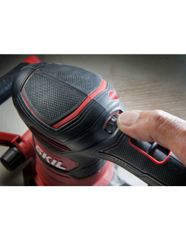 SKIL 7480 DA, Slefuitor cu zgomot si vibratii reduse SR1E7480DA, 400W, + geanta si accesorii