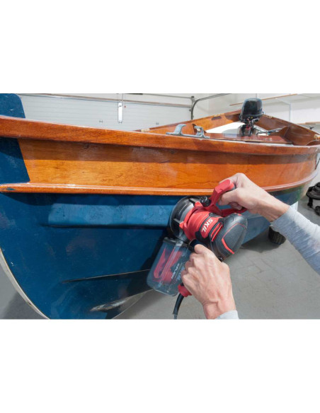 SKIL 7480 DA, Slefuitor cu zgomot si vibratii reduse SR1E7480DA, 400W, + geanta si accesorii