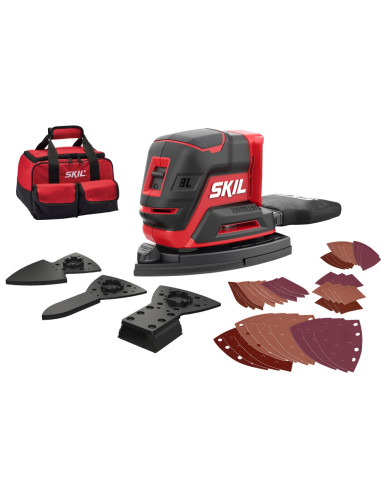SKIL 3720 FB, Slefuitor compact brushless cu acumulator (doar corpul) SR1E3720FB, 10500 rpm, + geanta si accesorii