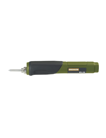 Proxxon 28142, Aparat de lipit fara fir EL/A, LED, 470°C, accu 3.6V 2.0Ah, inclusiv incarcator si rezerva cositor