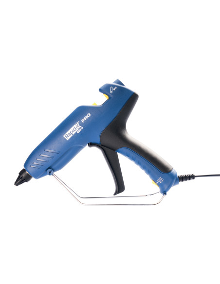Rapid 5001490, Pistol profesional GlueGun PRO EG313, albastru, max 100W, debit 900g/h, 195°C, functional cu batoane de 12 mm