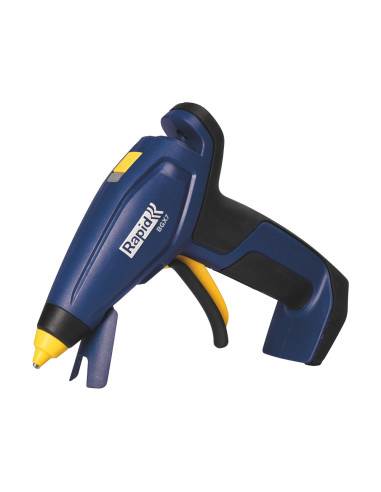 Rapid 5001401, Pistol de lipit cu acumulator GlueGun Rapid BGX7, albastru, debit 150g/h, 170°C, functional cu batoane de 7 mm