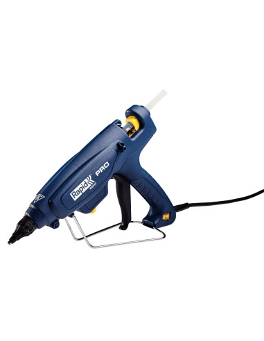 Rapid 5000327, Pistol industrial GlueGun PRO EG340, albastru, max 220W, debit 1400g/h, 120 - 220°C reglabila, functional cu bato