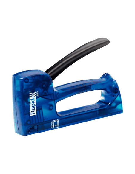 Rapid 20443830, capsator manual R53E, maner ergonomic si piesele de uzura interioare din otel, functional cu capse No. 53, 4-10 