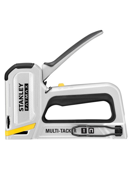 Stanley FMHT70250-0, capsator din aluminiu, FatMax 2 in 1 Multi Tracker, functioneaza cu capse tip G si cuie tip J