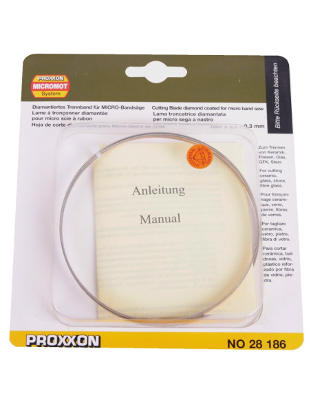 Panza diamantata pentru MBS 240/E, Proxxon 28186