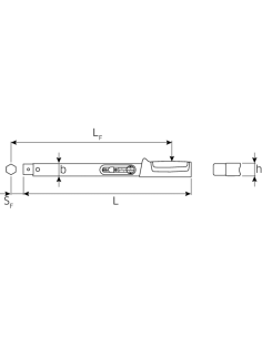 Cheie dinamometrica manoskop 730/5, 6–50 Nm 2