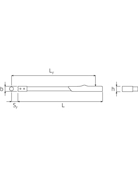 Cheie dinamometrica manoskop 755/4, 4–40 Nm
