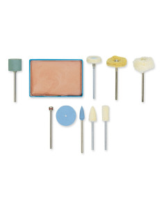 Set complet pentru slefuire fina si lustruire, Proxxon 28285