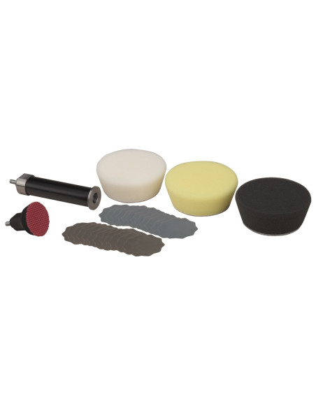 Set profesional pentru slefuire si lustruire, Proxxon 29070