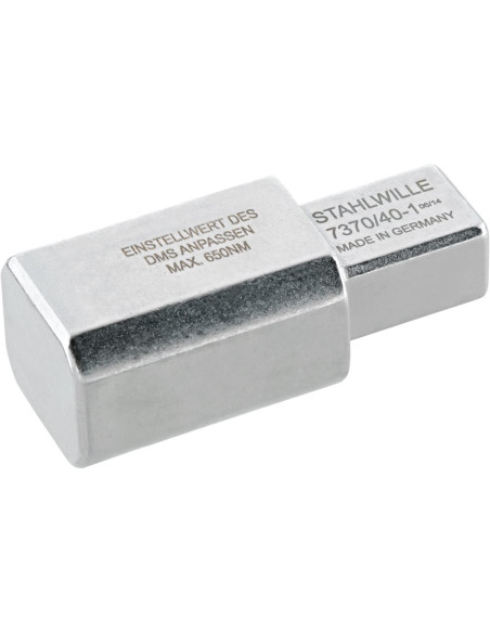 Adaptor capat cheie dinamometrica Stahlwille 7370/40-1, prindere 14x18 mm