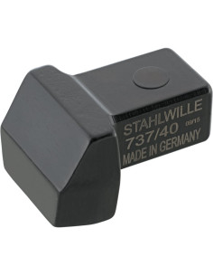 Adaptor capat cheie dinamometrica Stahlwille 737/40, prindere 14x18 mm, suprafata 11 x 25 mm