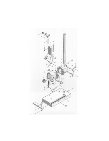 Proxxon 28600.92-Piesa de schimb, HEX SW 4.0
