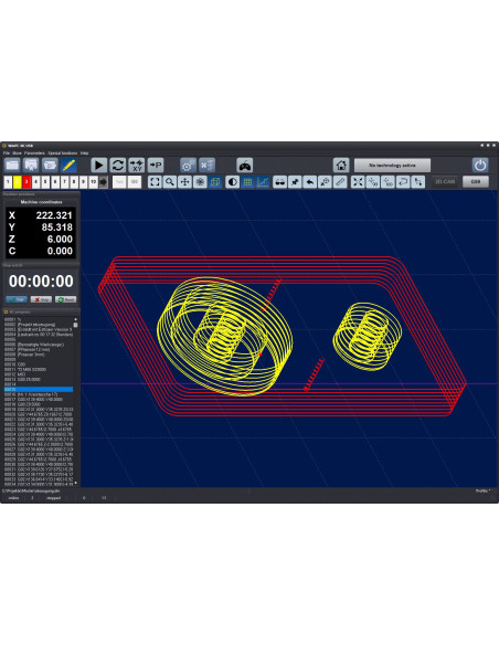 WinPC-NC USB ptr. masinile CNC Stepcraft seria M