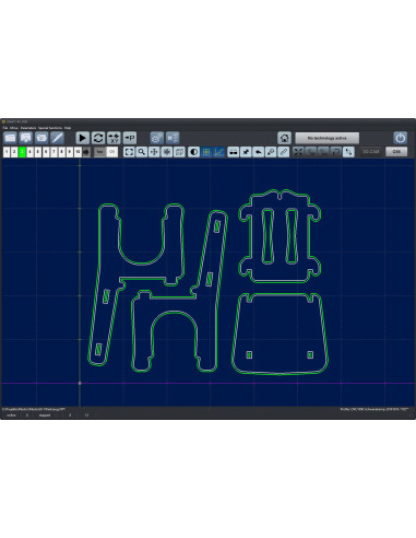 WinPC-NC USB ptr. masinile CNC Stepcraft seria M