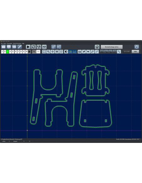 WinPC-NC USB ptr. masinile CNC Stepcraft seria M
