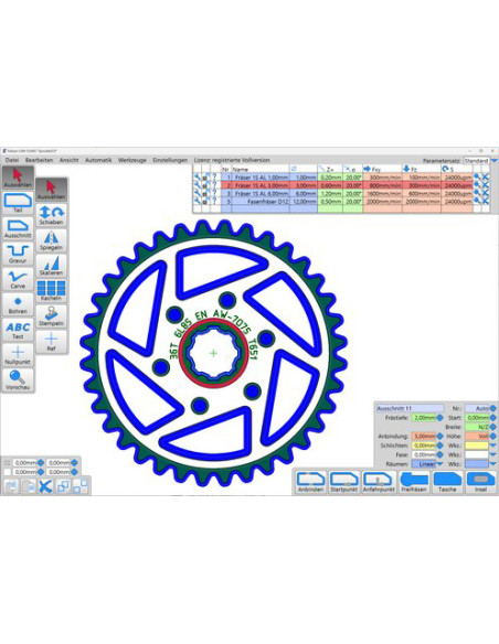 EstlCAM, licenta electronica