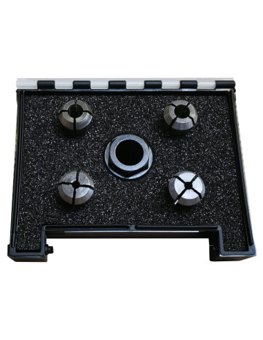 Set 4 bucsi elastice, 3, 6, 1/8", 1/4" AMB (kress) plus o piulita