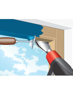 SKIL 2610Z06111, duza de protectie a sticlei SE2 pentru pistoalelele cu aer cald, latime 78mm 2