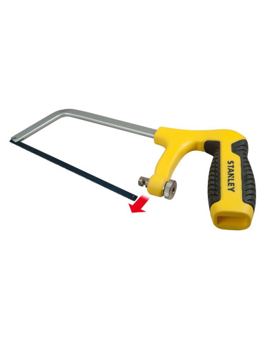 Stanley 1-15-317, Fierastrau de mana cu maner tip pistol, lama din otel, lungime lama 150mm, grosime lama 0.6mm