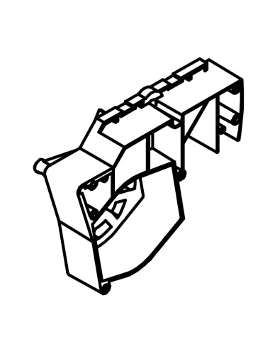 Proxxon, 27070.02-Piesa de schimb, carcasa mica motor
