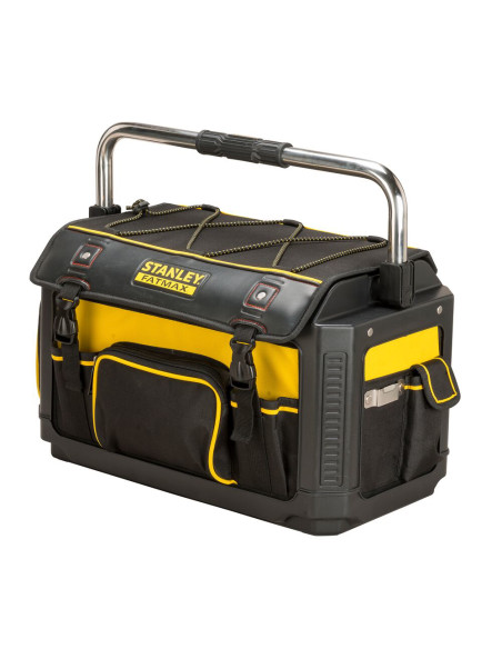 Stanley 1-79-213, Geanta pentru scule cu maner metalic Fatmax, baza rigida si impermeabila, din material textil, 20"