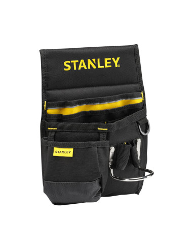 Stanley 1-96-181, suport textil pentru curea, 4 buzunare pentru scule + bucla din metal pentru ciocan