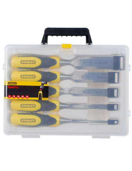 Stanley 2-16-885, set de 5 dalti dynagrip pentru lemn, 6/12/18/25/32 mm