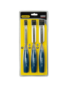Stanley 0-16-128, set 3 dalte 5002 pentru lemn, 12, 18 si 25mm, blister 2