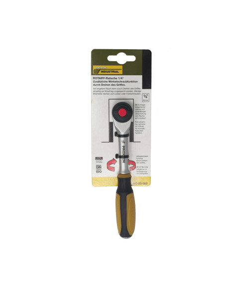 Proxxon 23082, Antrenor cu clichet special si maner rotativ, patrat 1/4, 52 de dinti