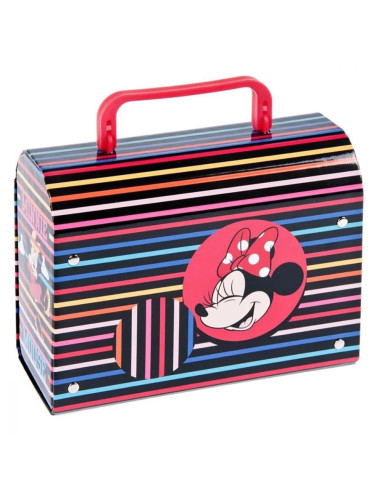 Geanta cu Maner pentru Mancare, Multicolor, Minnie Mouse, 20 x 14.5 x 8 &8211 0 cm
