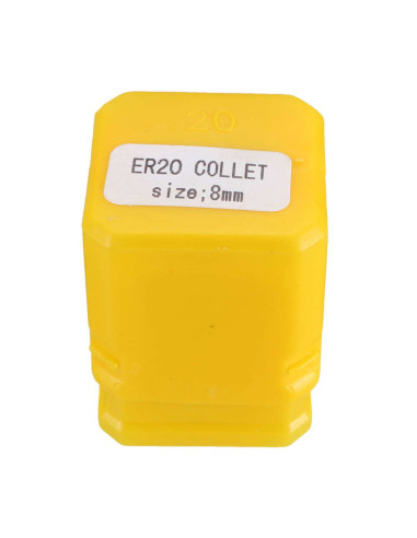 Bucsa elastica ER20, prindere 8.0 mm