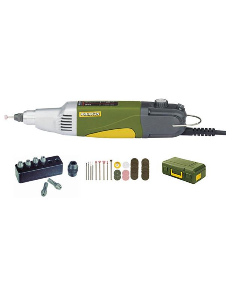 Proxxon 28481, Masina de gaurit-frezat profesionala IBS/E, 5000-20000 rpm, 100W, + geanta si accesorii