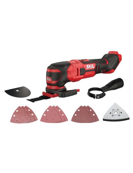 SKIL 3620 CA, Unealta multifunctionala (Multi-Tasker) Brushless MF1E3620CA, 11000-16000 rpm, doar corpul, + accesorii
