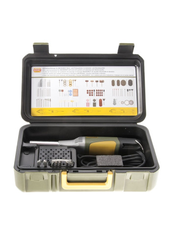 Proxxon 28485, Masina de gaurit-frezat cu gat lung LBS/E, 5000-20000 rpm, 100W, + geanta si accesorii